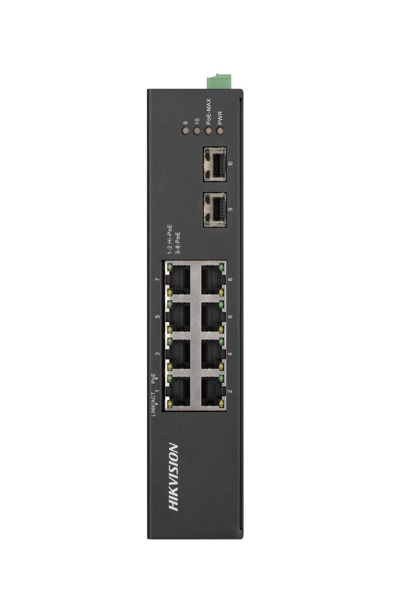 DS-3T0510HP-E/HS – 8 Port Gigabit Unmanaged Harsh POE Switch