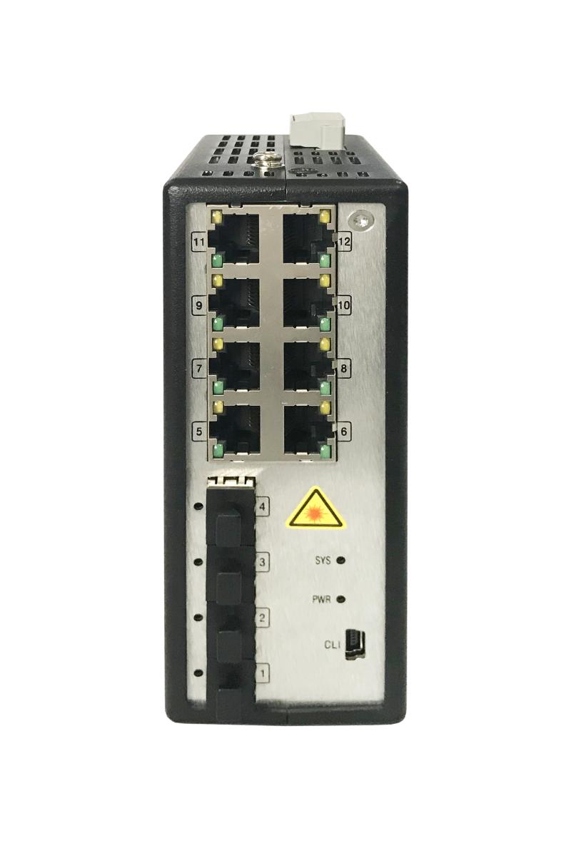 DS-3T3512P – 8 Port Gigabit Full Managed Industrial POE Switch