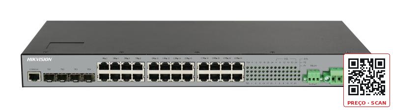 DS-3T3728P – Industrial PoE L3 Switch