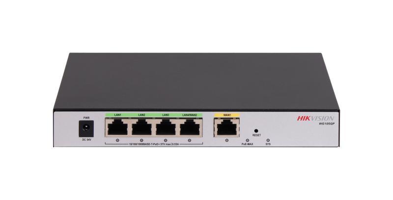 DS-3WG105GP-SI – All in One 5 Port PoE Router