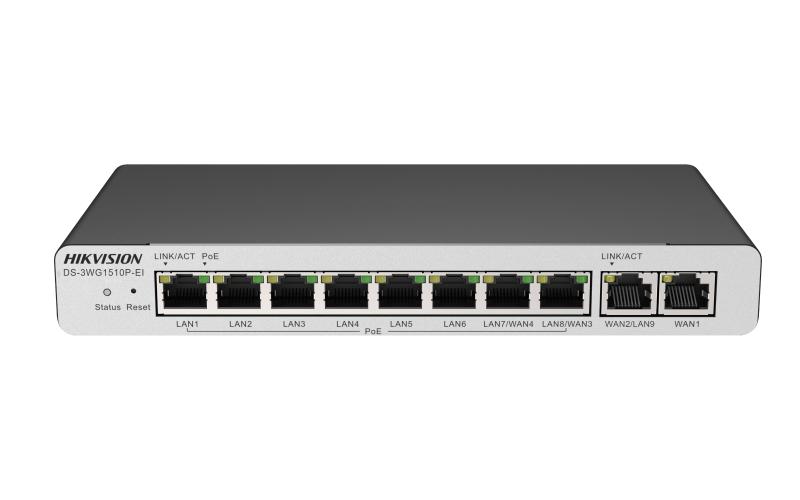 DS-3WG1510P-EI – All in One 10 Port Router