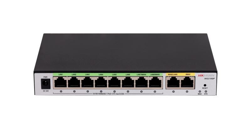 DS-3WG210GP-SI – All in One 10 Port PoE Router