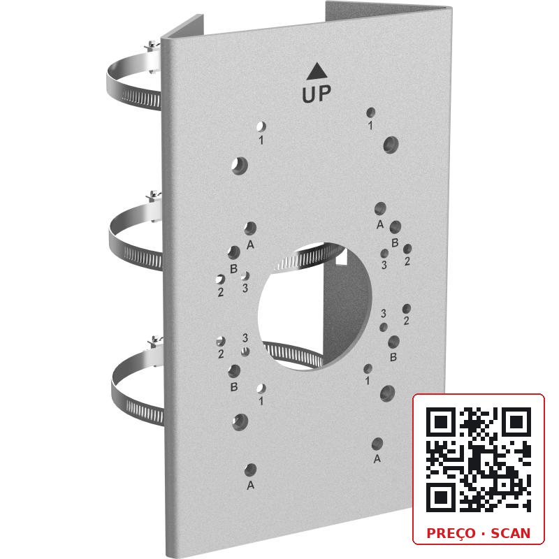 DS-4630ZJ(B)-GSY Hikvision – 316L Stainless Steel Pole Mount Bracket