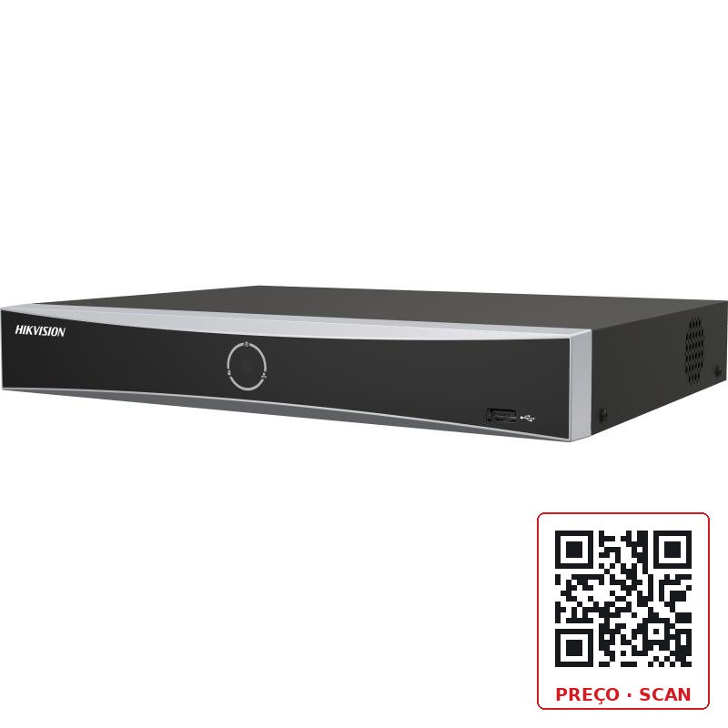 DS-7608NXI-K1 – 8-ch 1U K Series AcuSense 4K NVR