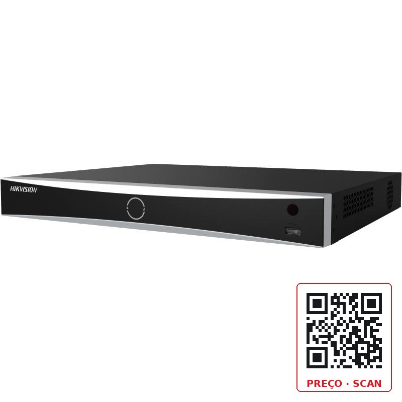 DS-7632NXI-K2/16P(D) – 32-ch PoE 1U K Series AcuSense 4K NVR