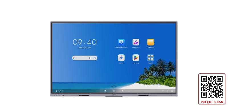 DS-D5B86RB/EP – 86-inch 4K Interactive Display