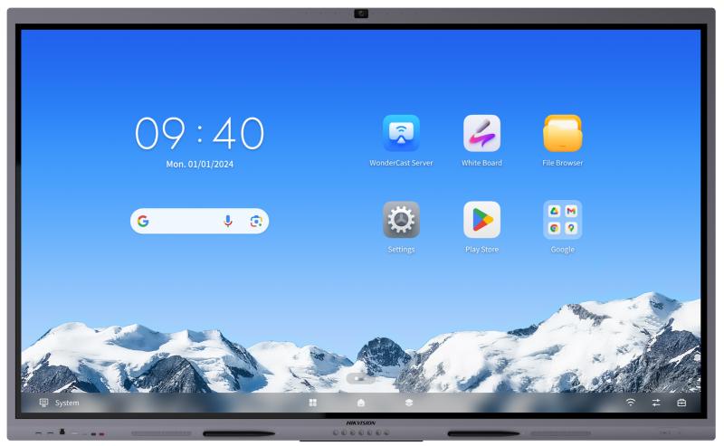 DS-D5C65RB/B2L – 65-inch 4K Interactive Display
