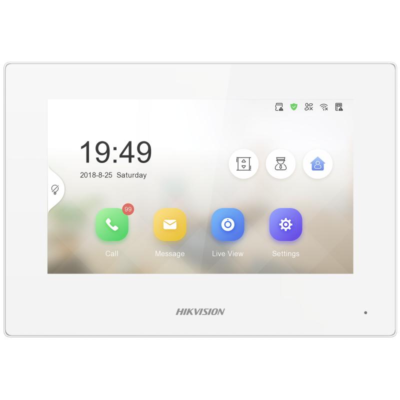 DS-KH6320-WTE1(B)/White – KH6 Series IP-Based Indoor Station