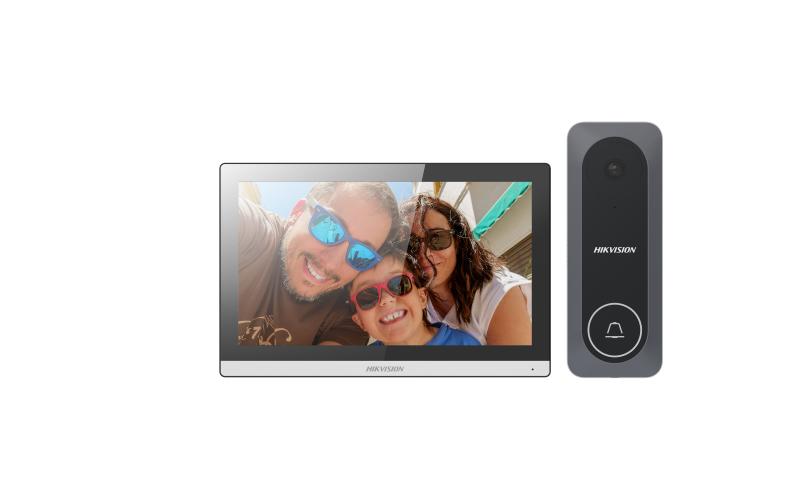 DS-KIS312-P(B) – Hybrid HD Intercom Kit
