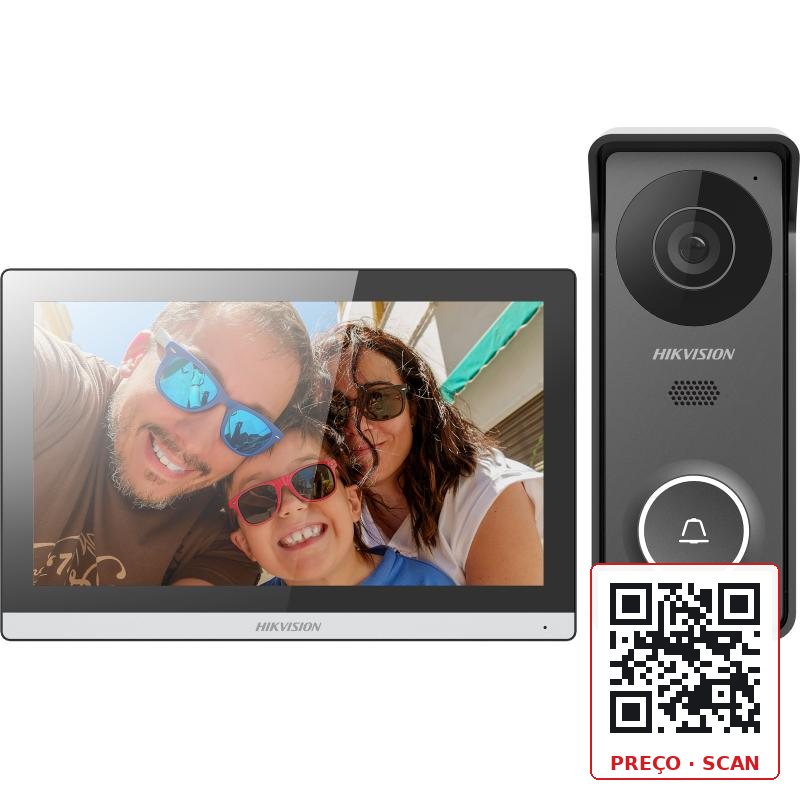 DS-KIS313-P(B) – Hybrid HD Intercom Kit