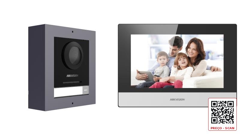 DS-KIS602(C) – IP video intercom kit
