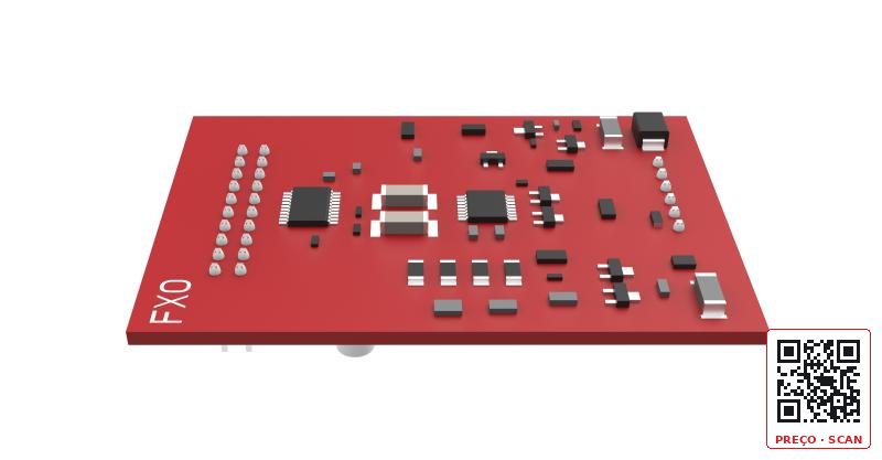 DS-KSMXO2 – Expansion board for 2 FXO Ports