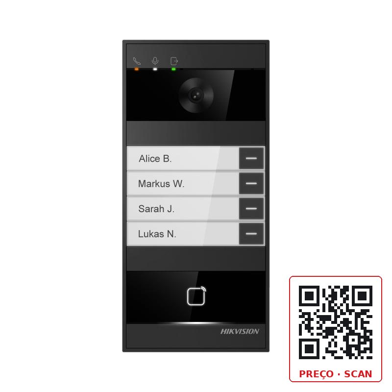 DS-KV8114-NWE1 – Metal Villa Door Station