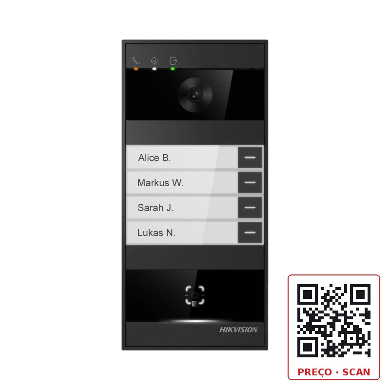 DS-KV8114-NWQE1 – Metal Villa Door Station