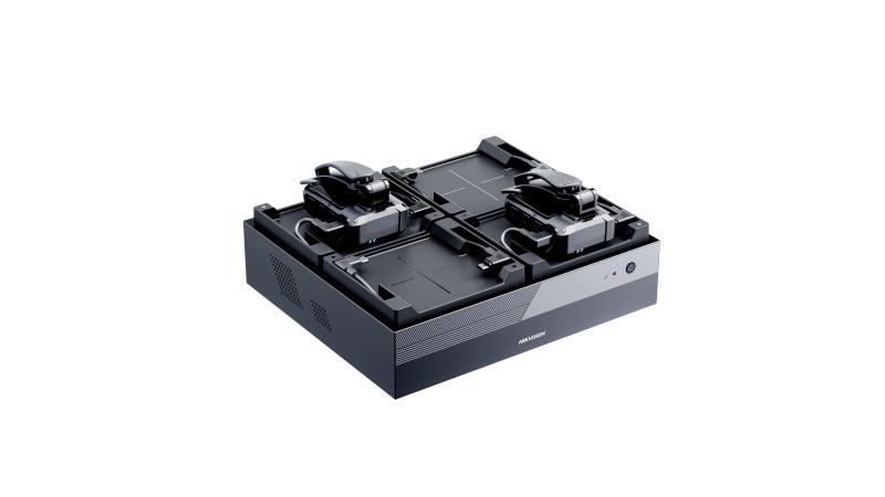DS-MDS004 Hikvision – 8 Ports Desktop Nameplate Dock Station