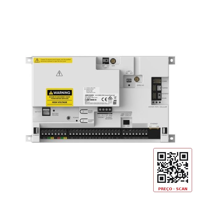 DS-PA502-128 – AX HYBRID PRO G2 报警主机