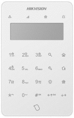 DS-PFK501LTM-HWB – Teclado de cerca elétrica