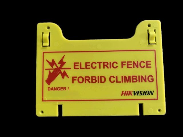 DS-PFZ101JSP/R – Placa de aviso