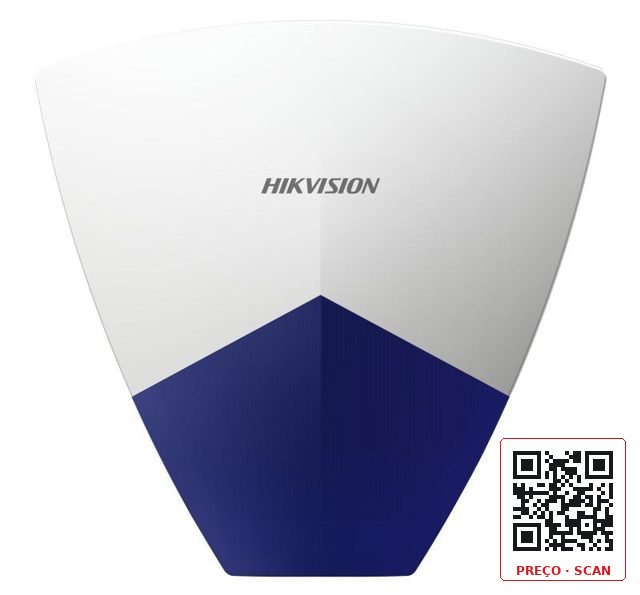 DS-PS102XBLUE – Sirene exterior com fios