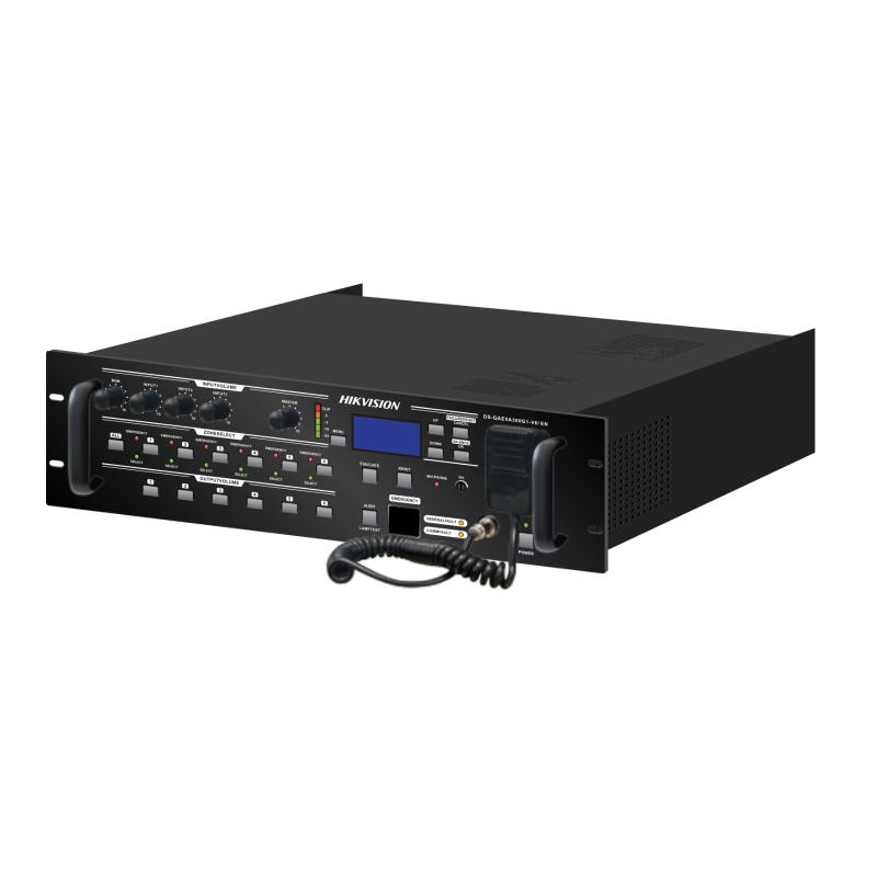 DS-QAE0A360G1-V6/EN – 360W 6-Zone EVAC Amplifier