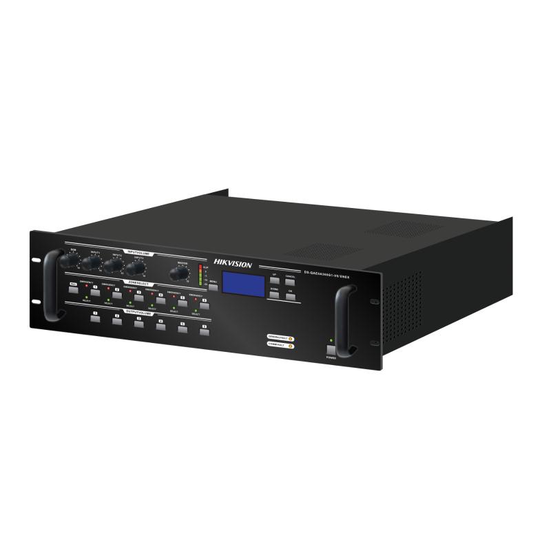 DS-QAE0A360G1-V6/ENEX – 360W 6-Zone EVAC Expansion Amplifier