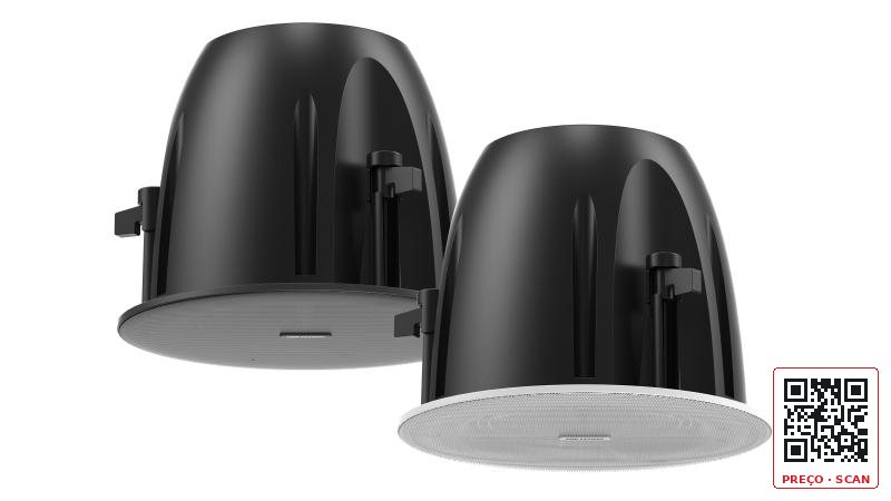 DS-QAZ1610G1-BE(B) – Network Frameless Ceiling Speaker PoE 10W