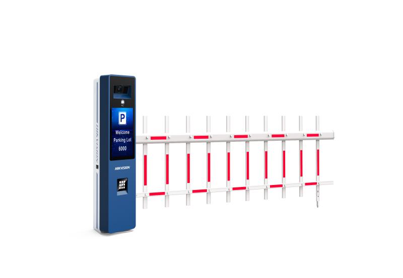 DS-TMC407-EH(fence boom pole) – All-in-one E&E machine with capture unit, fence boom pole and LCD