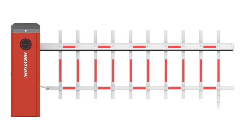 DS-TMG523/B – Barrier gates with fence boom pole and arrow indicator