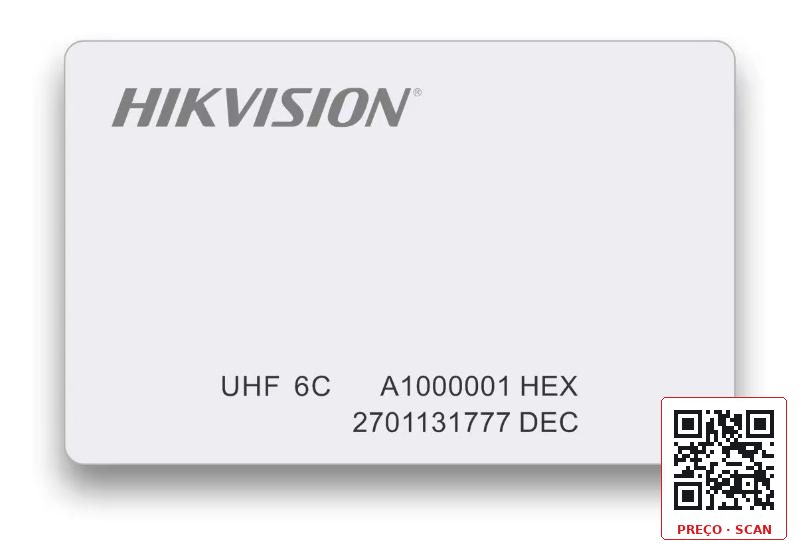 DS-TRC902-1/A(NUM) Hikvision – Cartão UHF branco