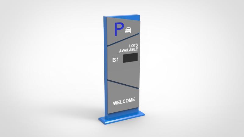 DS-TVB200 – Parking Guidance Entrance Information Guidance Screen