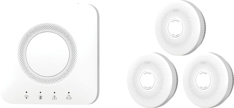 HF-KS1-WF Hikvision – Wireless Gateway & Smoke Alarm Kit