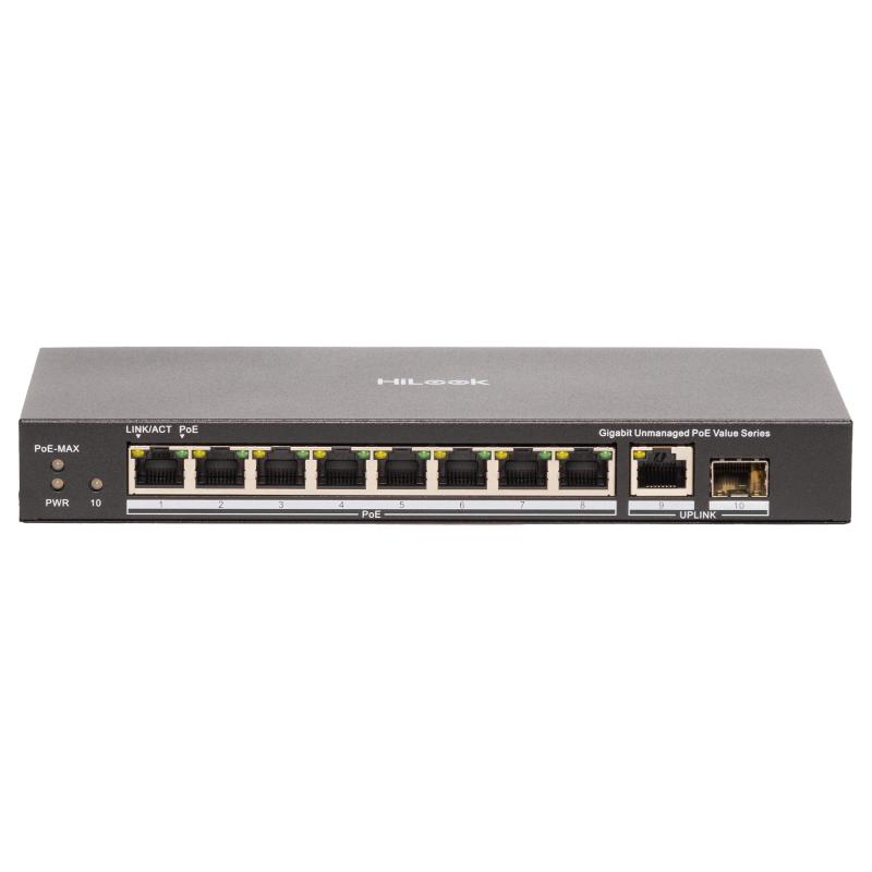 NS-0510P-80(B) – 8 Port Gigabit Unmanaged POE Switch