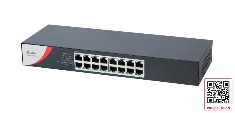 NS-0516R – 16 Port Gigabit Unmanaged Switch