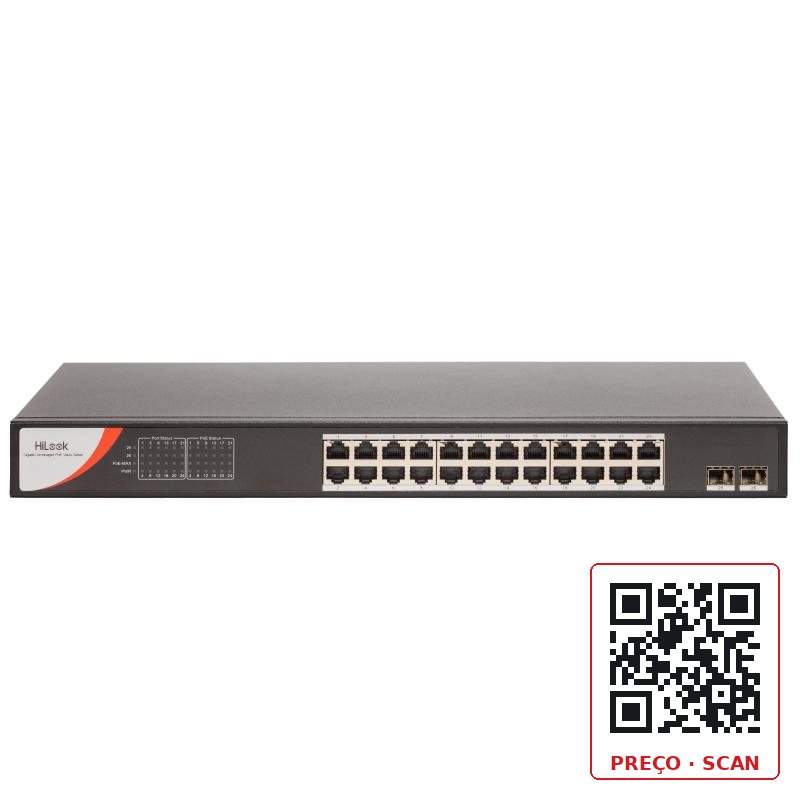 NS-0526P-225(B) – 24 Port Gigabit Unmanaged POE Switch