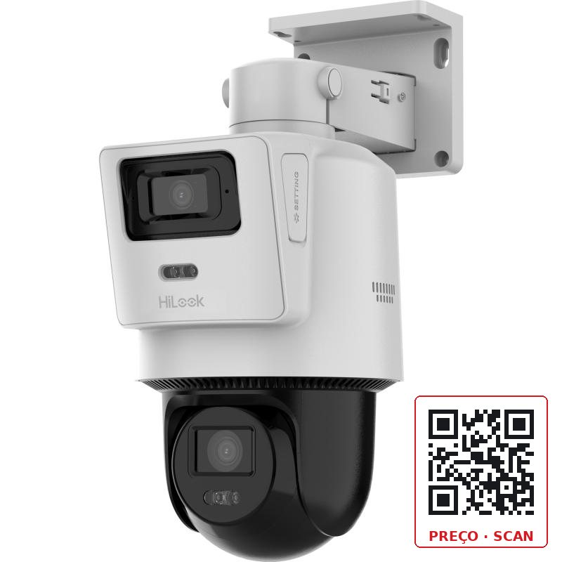 PTZ-N2D400M-DE/14 – TandemVu 4MP+4MP Fixed Lens POE PT Network Camera