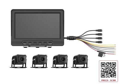 AE-VD2501A-A – Four-way Monitoring System