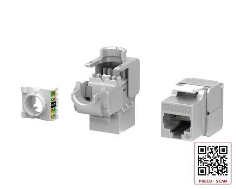 DS-1CK6AP180N – Keystone Cat6 180° blindado