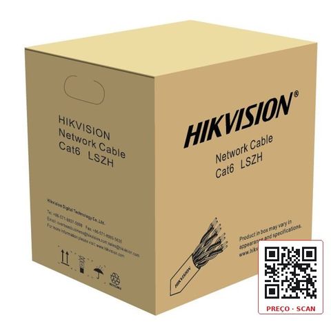 DS-1LN6UZL4 – Cat6 Cabo de rede LSZH