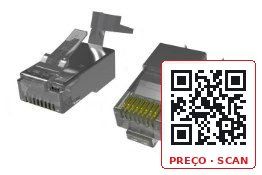DS-1M6APB/50 – Ficha RJ45 Cat6A blindada (50 un.)