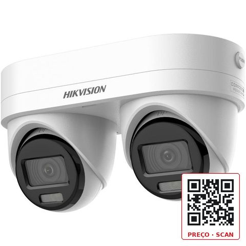 DS-2CD2346G3D-IZ2UY/S(L)(RB) – 4 MP Dual-lens Fixed point zoom Turret Network Camera