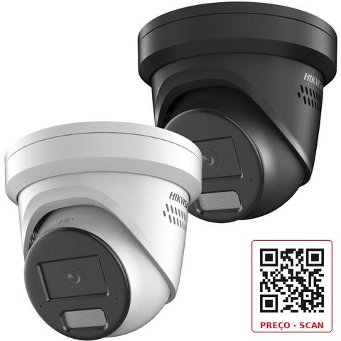 DS-2CD2366G2H-IS2U/S(L)(RB) – 6MP AcuSense Strobe Light and Audible Warning Fixed Turret Network Camera