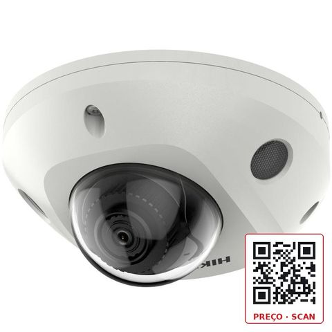 DS-2CD2526G2-I(S) – 2 MP Acusense Built-in Mic Fixed Mini Dome Network Camera