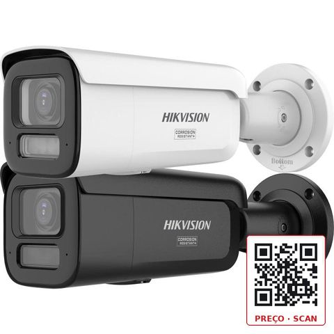 DS-2CD2667G3T-LIZSY – 6 MP Smart Hybrid Light with ColorVu Motorized Varifocal Bullet Network Camera