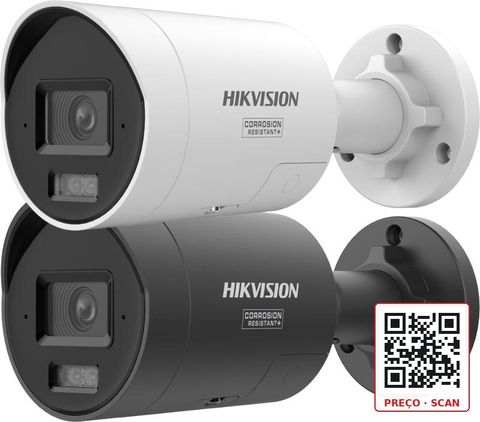 DS-2CD3066G3-LIU(Y)/SL – 6 MP AcuSense Strobe Light and Audible Warning Fixed Mini Bullet Network Camera