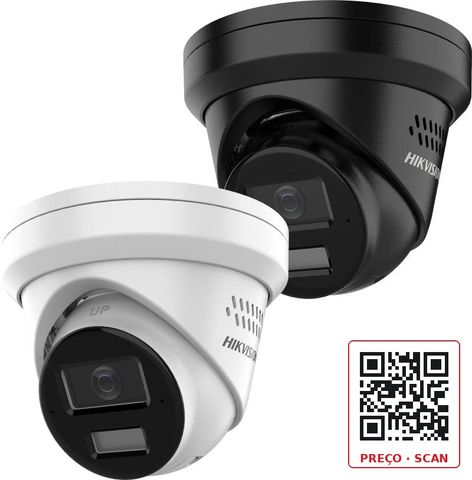 DS-2CD3363G2-LIU/SL – 6 MP AcuSense Strobe Light and Audible Warning Fixed Turret Network Camera