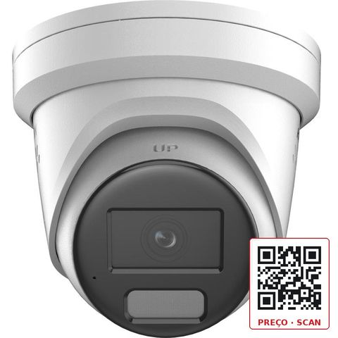 DS-2CD3386G2H-LISU/SL – 8 MP AcuSense Strobe Light and Audible Warning Fixed Turret Network Camera