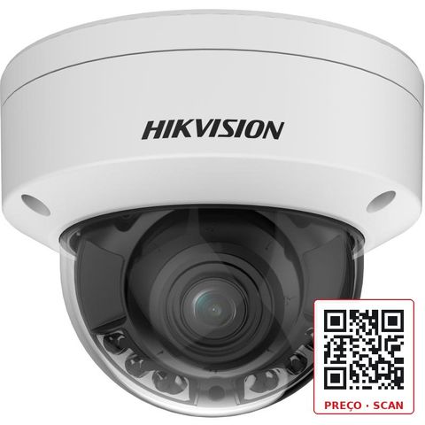 DS-2CD3746G2HT-LIZS(U)(Y) – 4 MP Smart hybrid light with Darkfighter S Motorized Varifocal Dome Network…