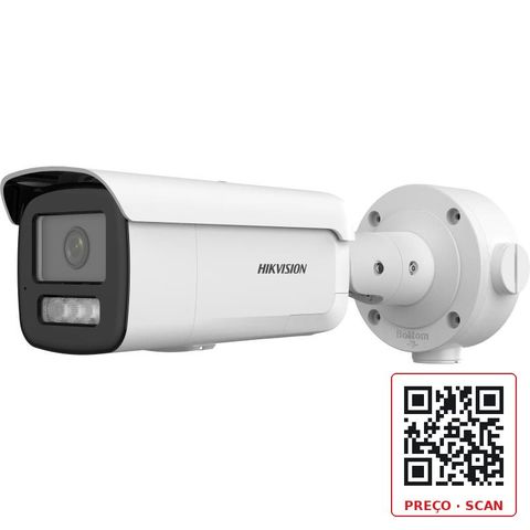 DS-2CD3T46G2H-LISU/SL – 4 MP AcuSense Strobe Light and Audible Warning Fixed Bullet Network Camera