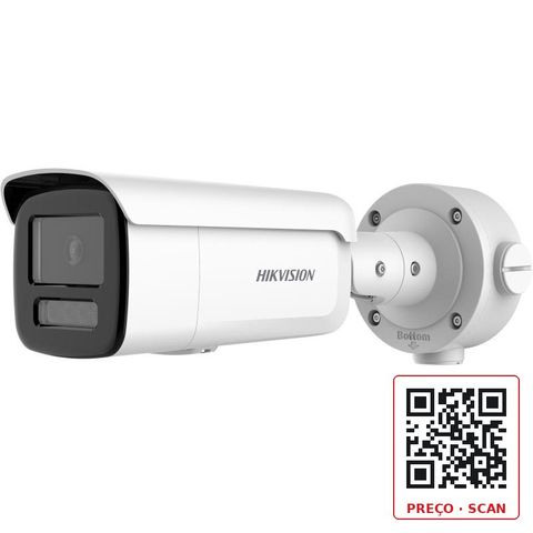 DS-2CD3T66G2H-LIS(U)(Y) – 6 MP Smart hybrid light with Darkfighter S Fixed Bullet Network Camera