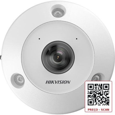 DS-2CD63165G2-IVS – 16MP DeepinView Fisheye Network Camera